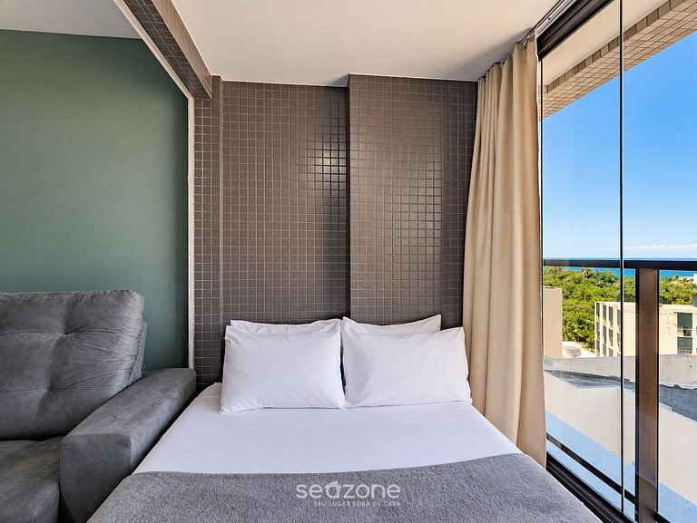 Apto. c/ Vista Mar en Condo. c/ Piscina EDF0307