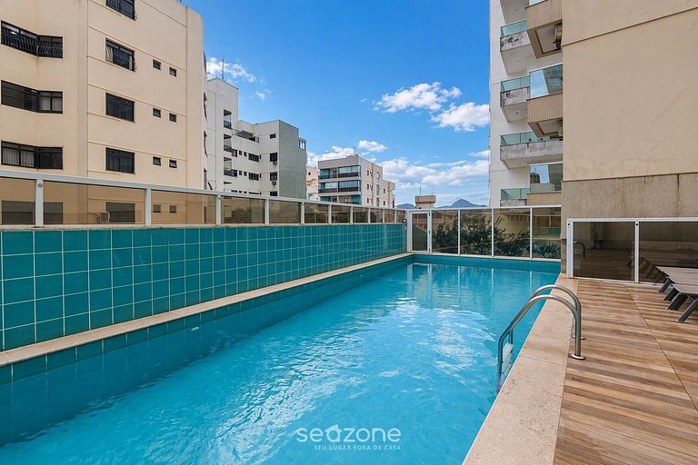 Apto. en Condo. c/ Piscina a 680m Playa OCA0704