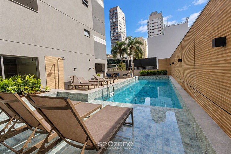 Studio c/ Terraza en Condo. c/ Coworking TPA0112