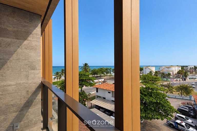Studio c/ vista p/ Praia em Cond. NWT0517