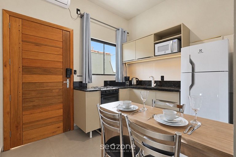 Studio em Cond. c/ Vista Cid. OBO0002