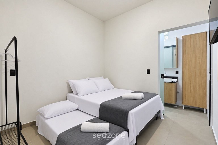 Studio em Cond. c/ Vista Cid. OBO0002