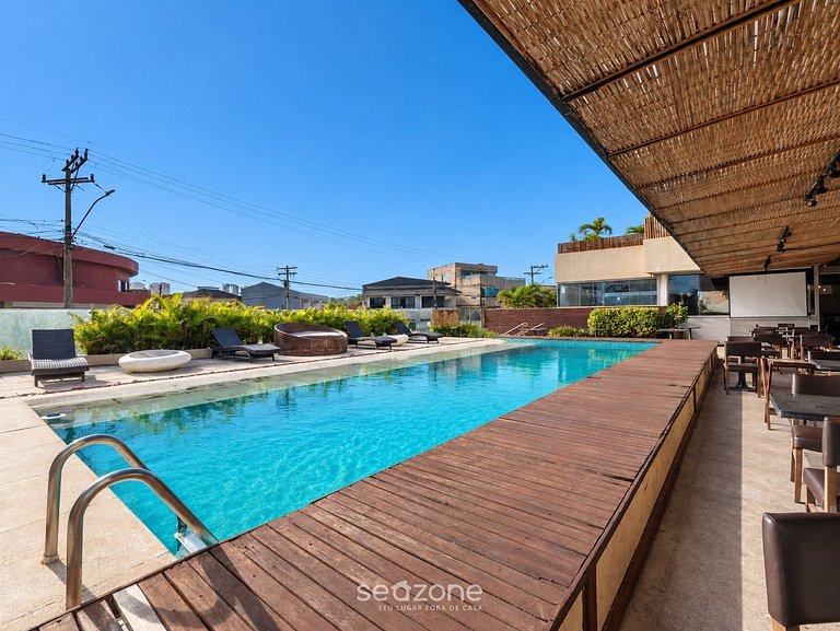 Studio em Cond. c/ Piscina FCN0007