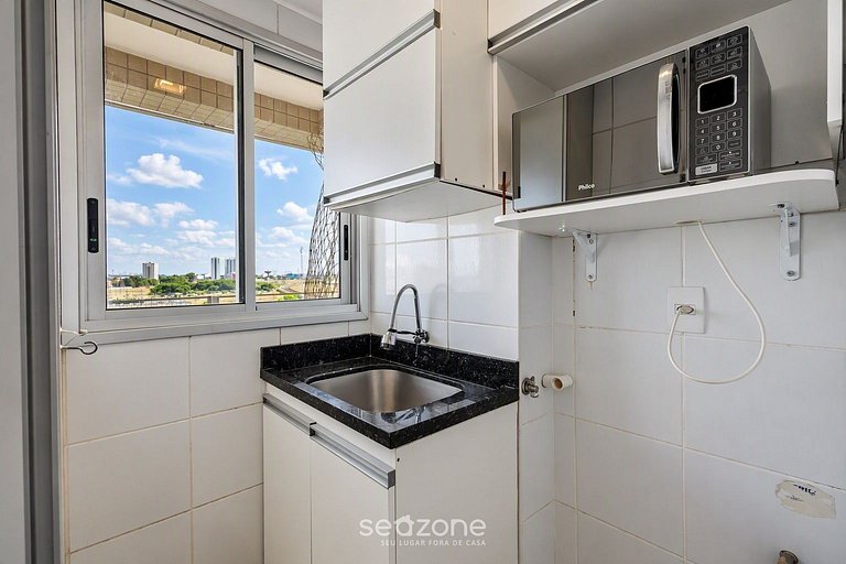 Apto. em Cond. c/ Piscina e Vista Cid. SIU0011
