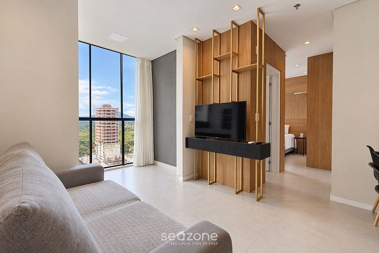 Studio c/ Churrasq. em Cond. c/ Piscina FFS1110