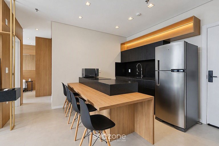 Estudio c/ parr. en Condo. c/ Piscina FFS1110