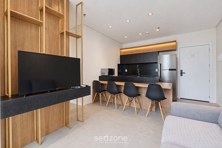 Estudio c/ parr. en Condo. c/ Piscina FFS1110