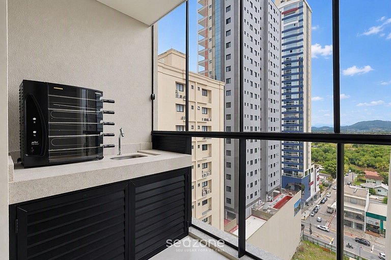 Estudio c/ parr. en Condo. c/ Piscina FFS1110