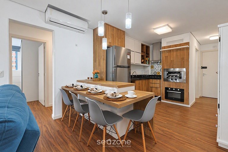 Apto. em Cond. c/ Piscina a 360m da Praia PPI0302