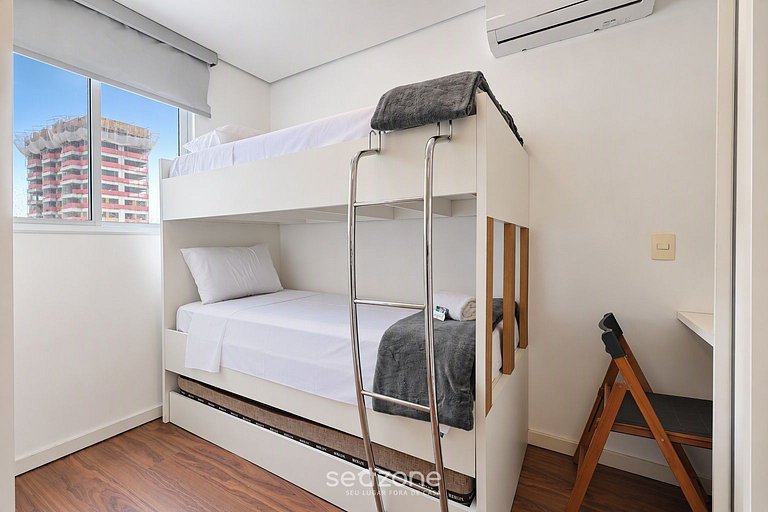 Apto. em Cond. c/ Piscina a 360m da Praia PPI0302