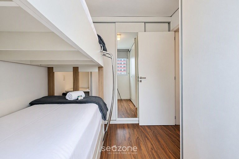 Apto. em Cond. c/ Piscina a 360m da Praia PPI0302