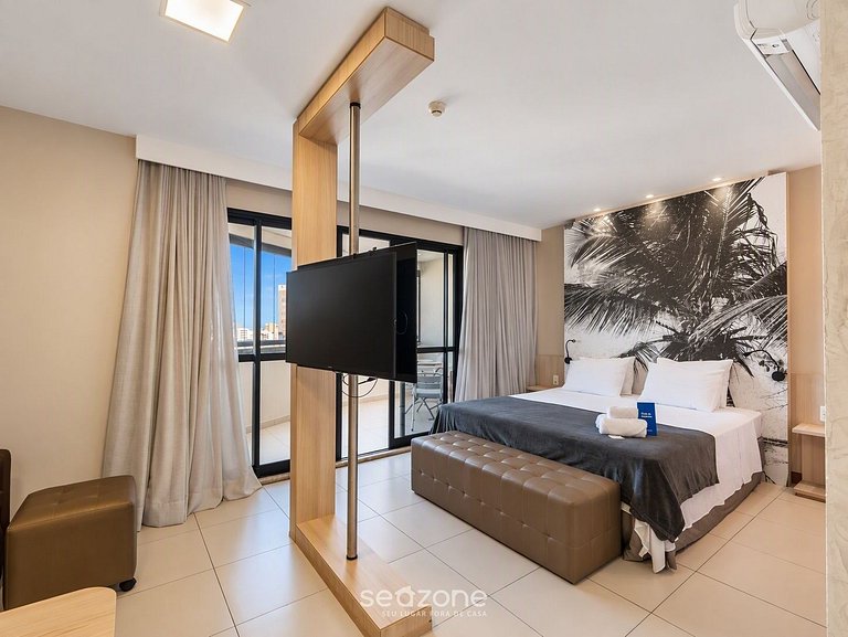 Studio Bem localizado em Cond. c/ Piscina MSB1503