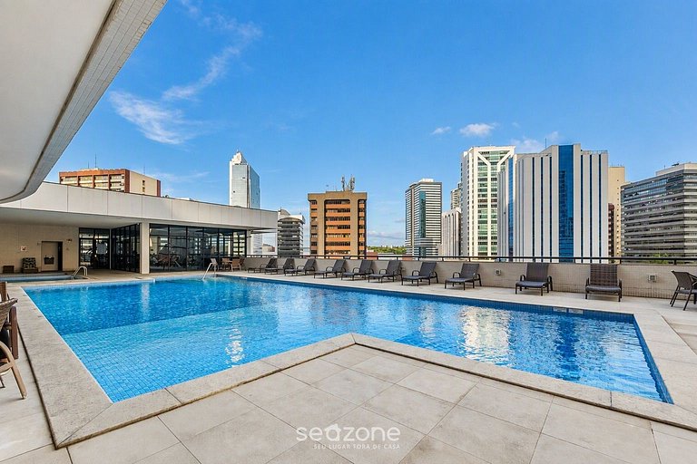 Studio Bem localizado em Cond. c/ Piscina MSB1503