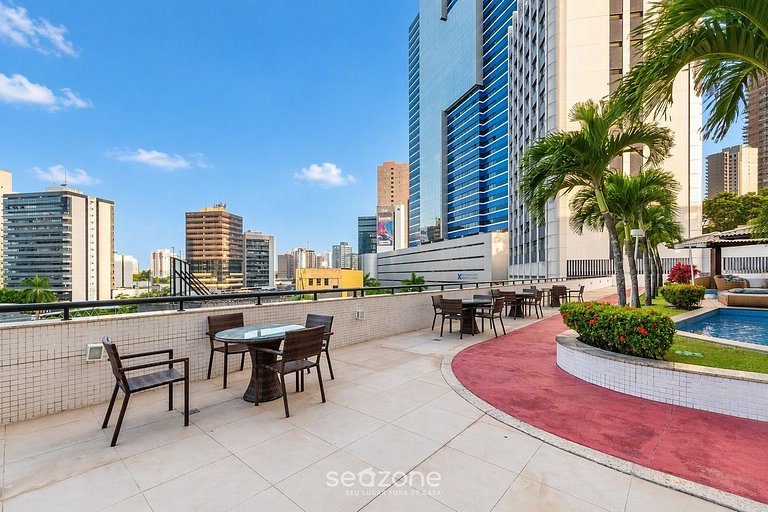 Studio Bien ubicado en Condo. c/ Piscina MSB1503