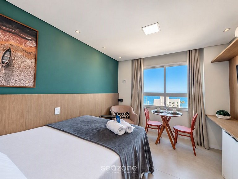 Studio c/ vista p/ Praia em Cond. SES0706