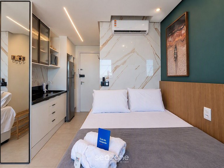 Studio c/ vista al mar en Condo. SES0706