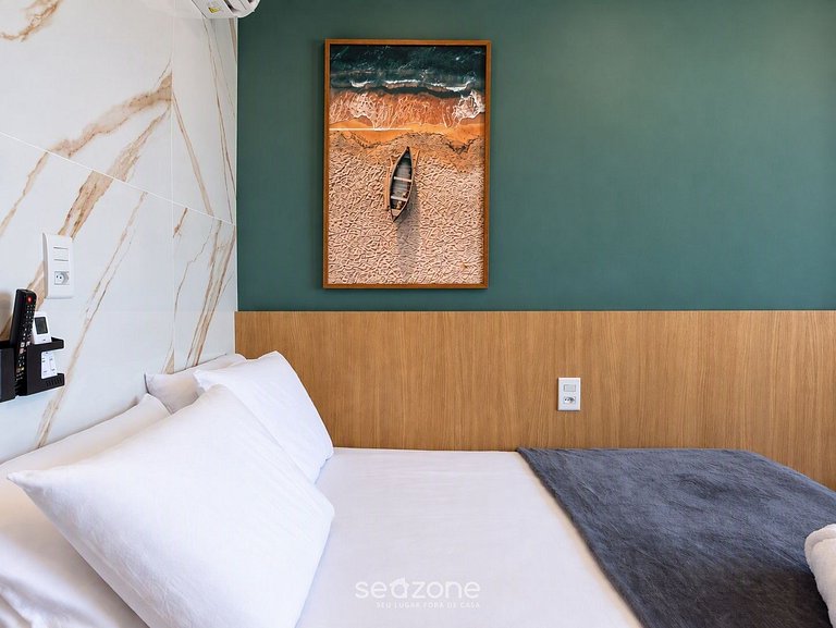 Studio c/ vista al mar en Condo. SES0706