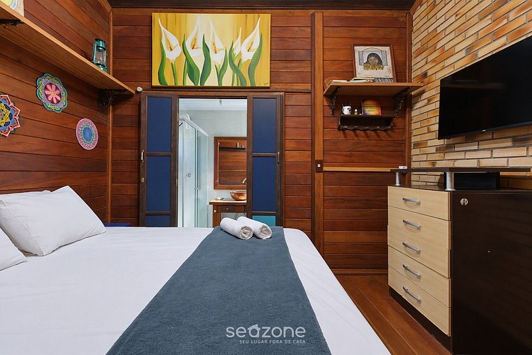 Casa c/ parr. priv. en Bombinhas JAD0279