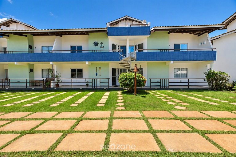 Apto. em Cond. c/ Piscina e Vista Mar VIL0023