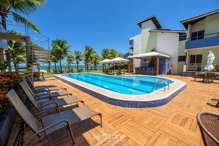 Apto. em Cond. c/ Piscina e Vista Mar VIL0023