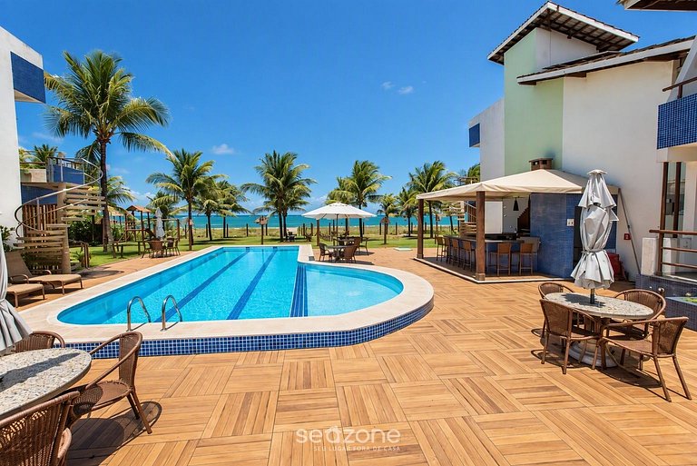 Apto. em Cond. c/ Piscina e Vista Mar VIL0023