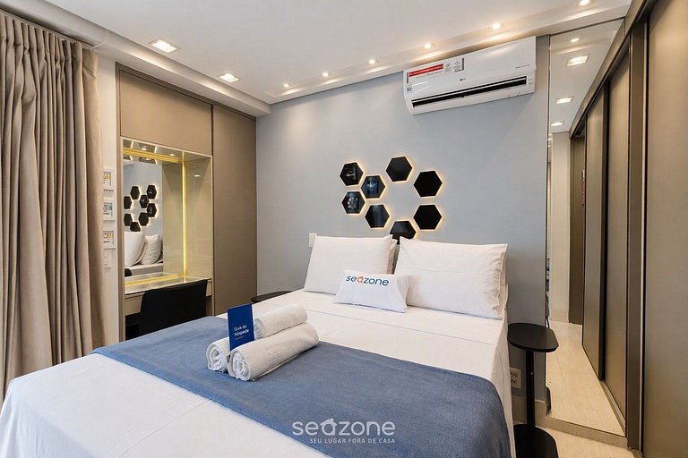 Studio en Cond. c/ Piscina y Vista Cid. VPL0316
