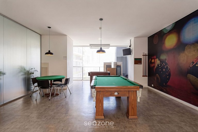 Studio en Cond. c/ Piscina y Vista Cid. VPL0316