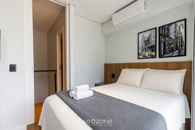 Apto. Bem localizado em Cond. c/ Piscina FRE0504