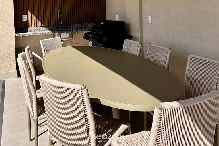 Studio c/ vista al Mar en Condo. c/ Pisc. SBB0002