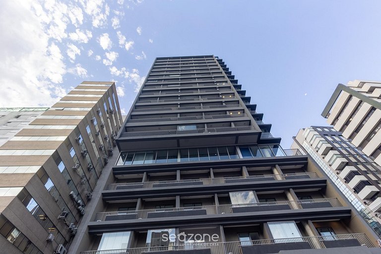 Studio em Cond. c/ Piscina e Terraço OJU0208
