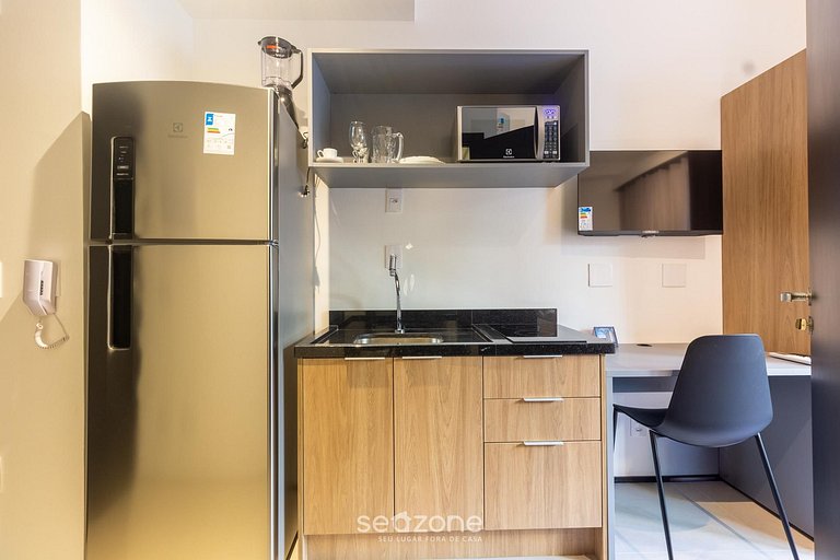 Studio en Condo. c/ Piscina y Terraza OJU0208