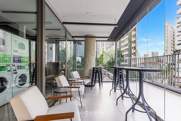 Studio en Condo. c/ Piscina y Terraza OJU0208