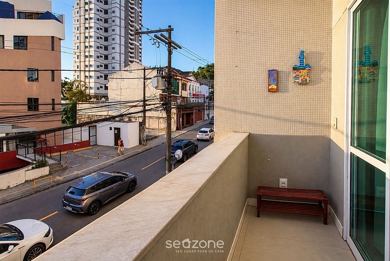Apto. em Cond. c/ vista p/ Praia SCU0101