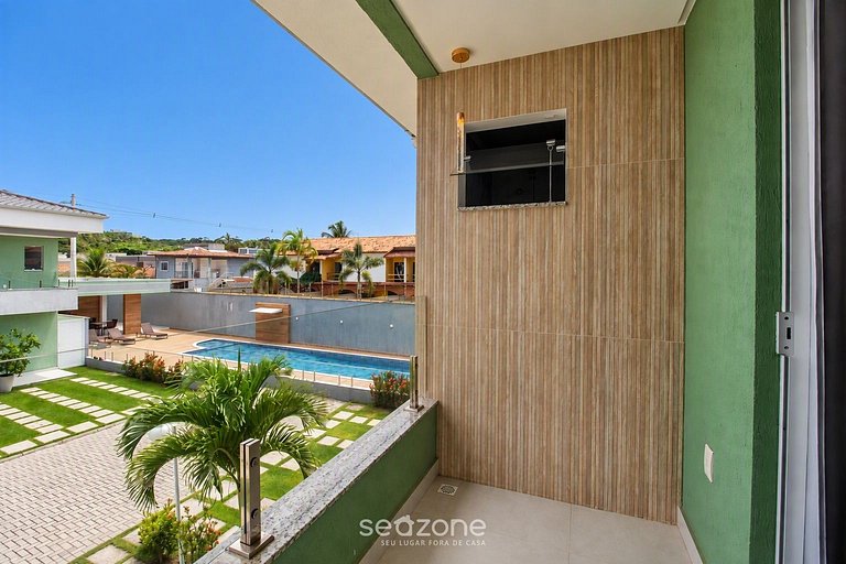 Apto. en Condo. c/ Piscina en Porto Seg. BMR0012