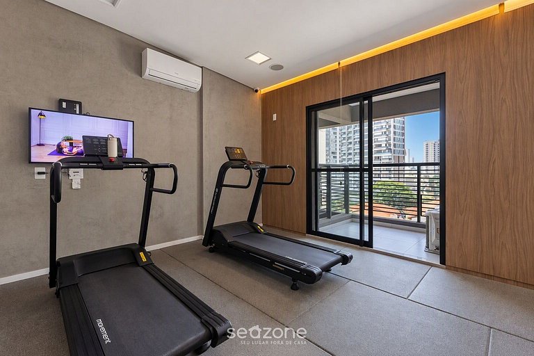 Studio Bem localizado c/ Vista Cid. HMR0502