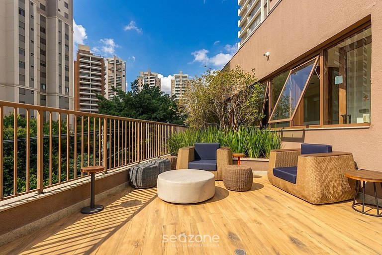 Studio Bem localizado c/ Vista Cid. HMR0502