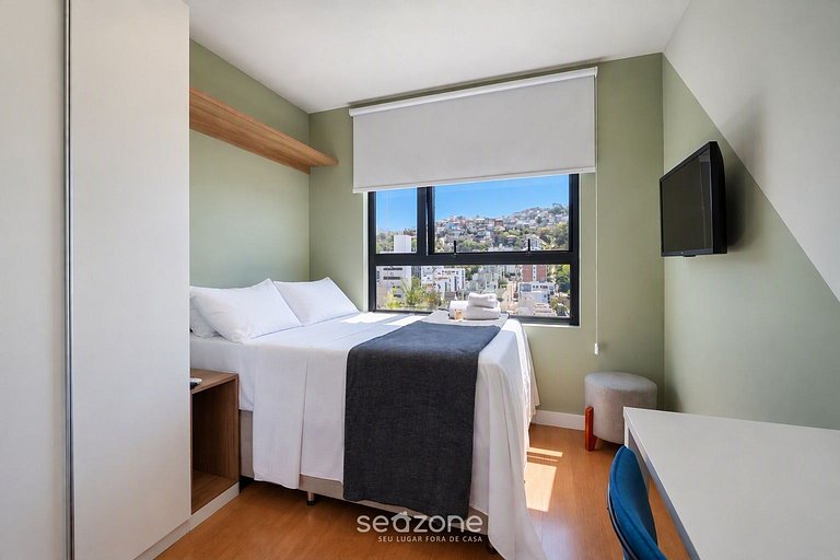 Studio en Condo. c/ Vista a Ciudad PCA0402
