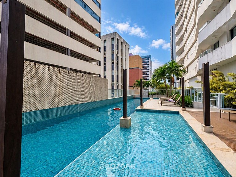 Studio em Cond. c/ Piscina e Vista MLM0104