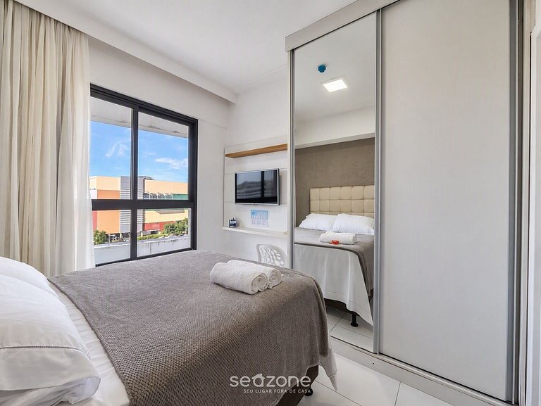 Studio en Condo. c/ Piscina y Vista MLM0104