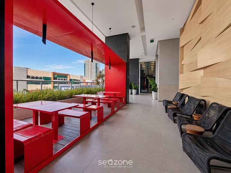 Studio en Condo. c/ Piscina y Vista MLM0104