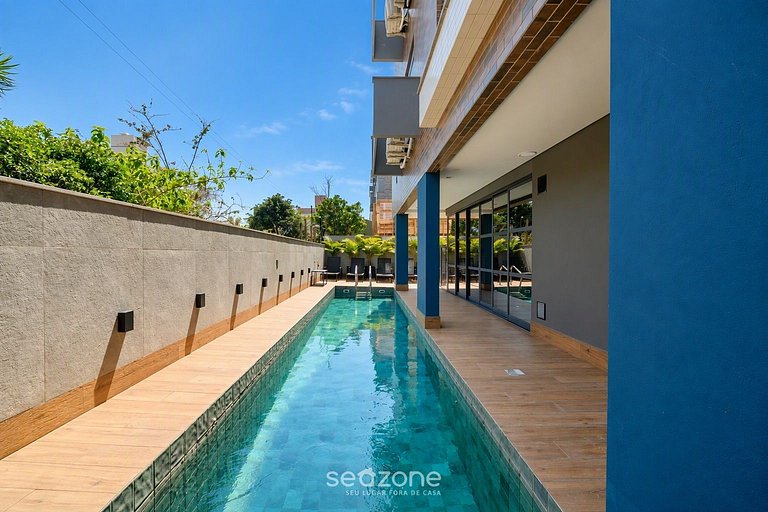 Apto. c/ parr. en Condo. c/ Piscina JPR0407