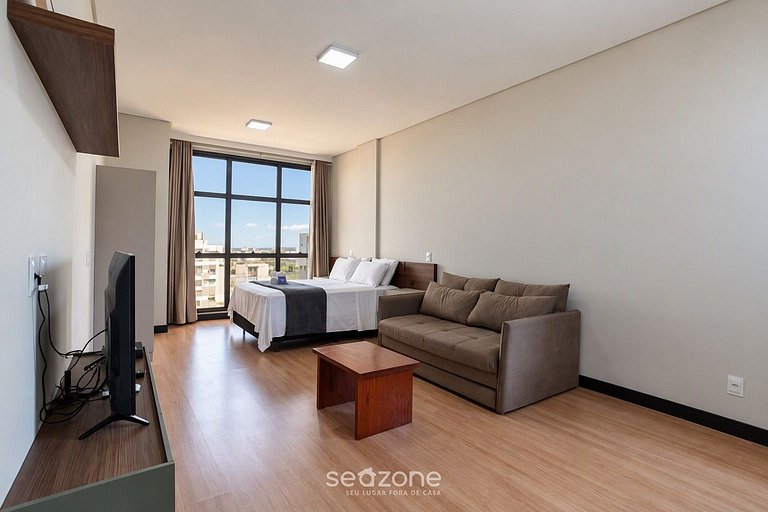 Studio en Condo. c/ Piscina y Vista LDU0306
