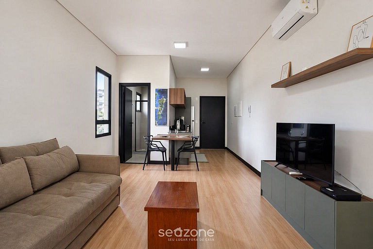 Studio em Cond. c/ Piscina e Vista LDU0306