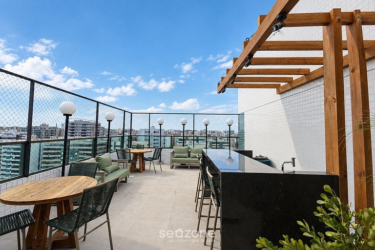 Apto. c/ Vista Mar en Condo. c/ Piscina DGU1306