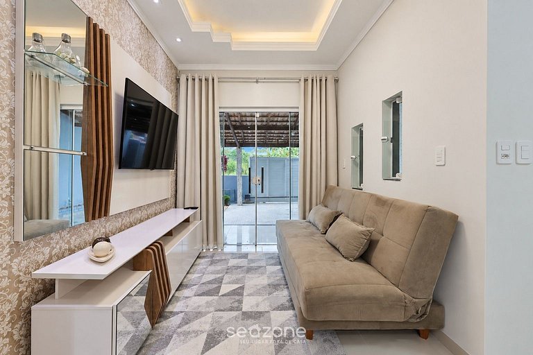 Casa c/ churrasq. priv. em Penha GSA0000