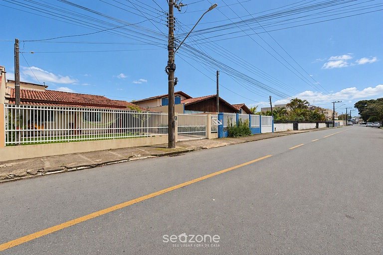 Casa c/ churrasq. a 550m da Praia POA0256