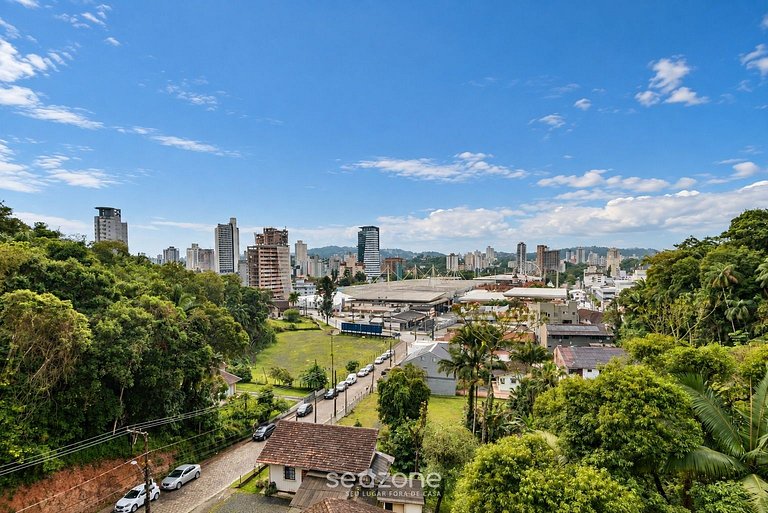 Studio em Cond. c/ Piscina e Vista Cid. VLF0607