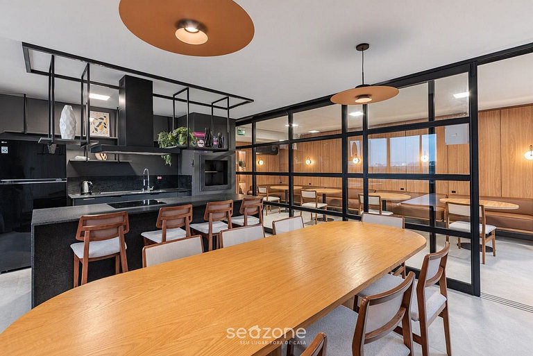 Studio em Cond. c/ Piscina e Vista Cid. VLF0607