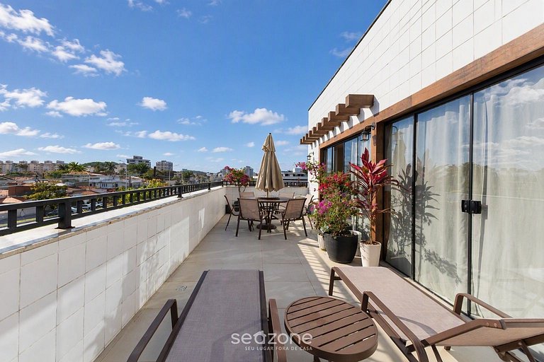 Apto. c/ vista Mar en Condo. c/ Piscina QST0302