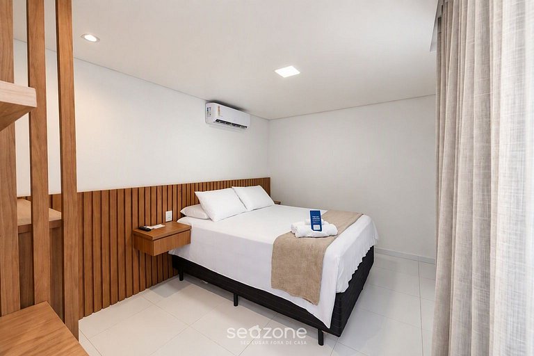 Apto. c/ vista Mar en Condo. c/ Piscina QST0302